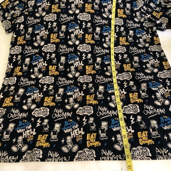 The Simpsons Twentieth Century Fox Film Matt Groening Allover Graphic T-Shirt XL - Picture 10 of 12